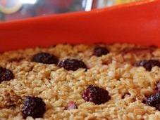 Double Berry Baked Oatmeal