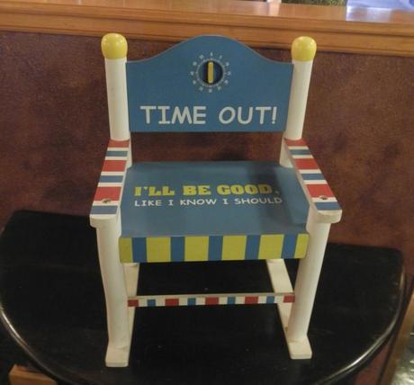 Timeout Chair at Pikes Waterfront Lodge Fairbanks Alaska