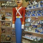 Toy Soldier at Santa Claus House