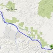 Our Route from Tok Alaska to Fairbanks Alaska
