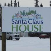 Santa Claus House Sign