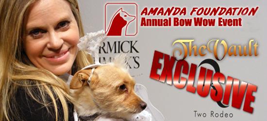 amandabowwowwowbanner3 Kristin Bauer Attends Doggie Bow Wow for Amanda Foundation