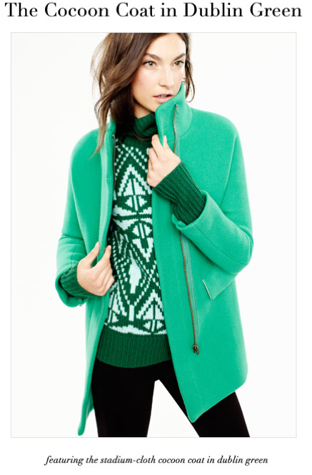 j. crew coat jacket celebrity gossip fashion blog covet her closet how to review sale promo code free ship