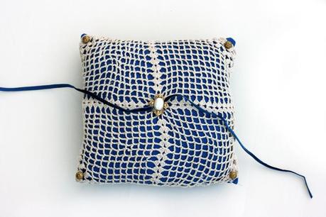 DIY ring bearer pillow
