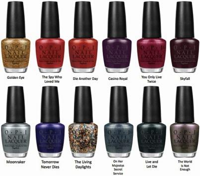 The Skyfall Collection by OPI