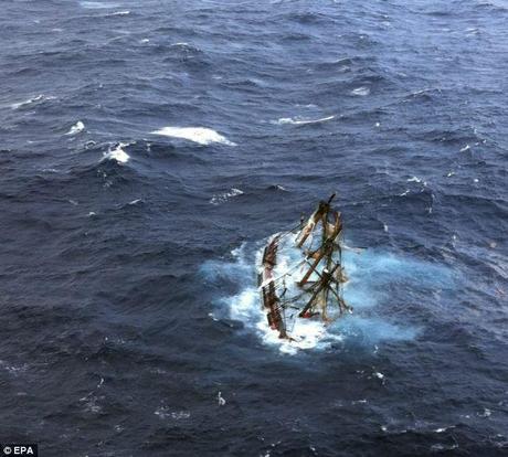 Video: Dramatic Rescue Footage From HMS Bounty