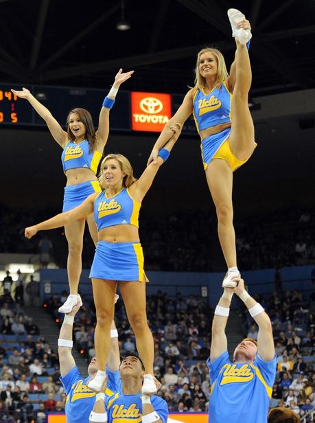 UCLA Cheerleaders Are Flexible