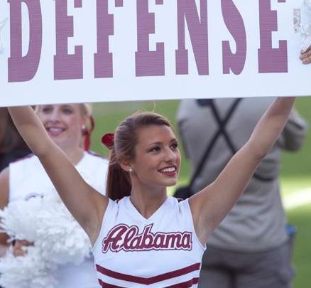 Adorable Alabama Cheerleader