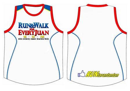 Run and Walk for Every Juan 2012 SINGLET