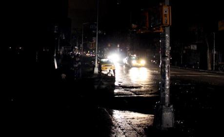 NEW YORK CITY IS DARK