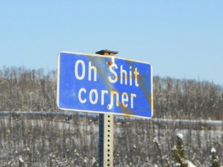 Oh Shit Corner - Dalton Highway Great Drives: Alaska’s Dalton Highway | Fairbanks to Deadhorse