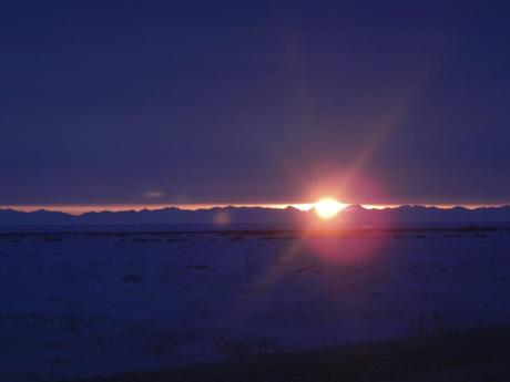 Sunrise from the Dalton Highway Great Drives: Alaska’s Dalton Highway | Fairbanks to Deadhorse