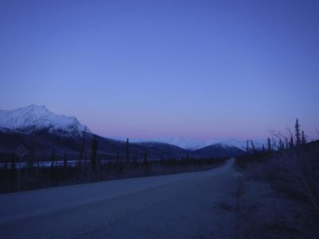 The Dalton Highway as the Sun Rises The Dalton Highway as the Sun Rises