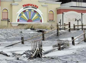 Hurricane Sandy Aftermath in Atlantic City