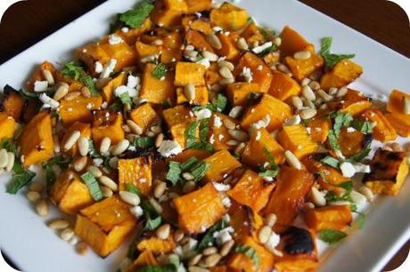 Joanna’s Table Goat Cheese, Baby Spinach and Roasted Pumpkin Salad Recipe for NGNO