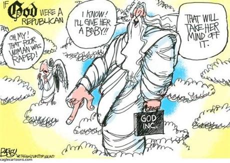 republicangod_500 Cartoon(s) of the Week… Getting down to election day. Are there issues that concern you?
