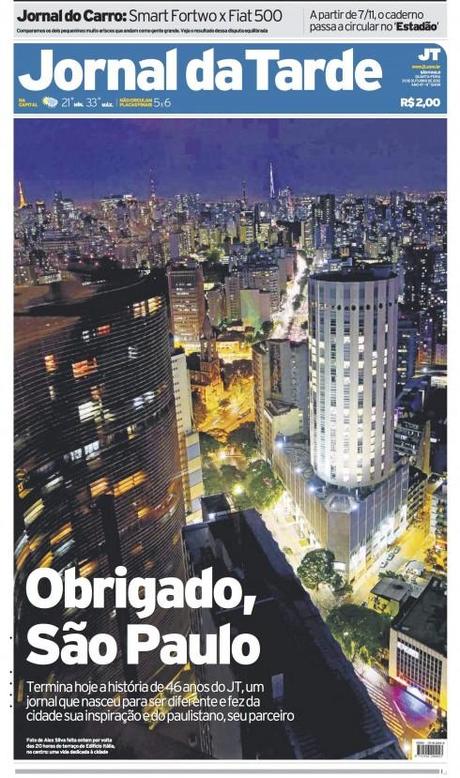 In Brazil: saying goodbye to Jornal da Tarde blog post image