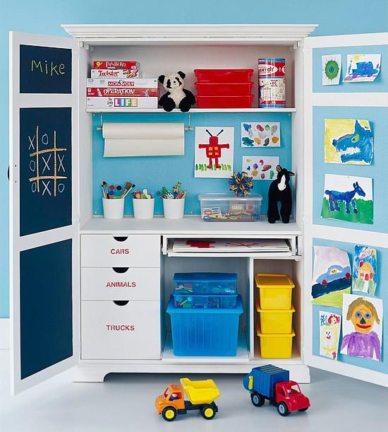 babble toy storage 5 Family Friendly Ways to Re Purpose an Armoire