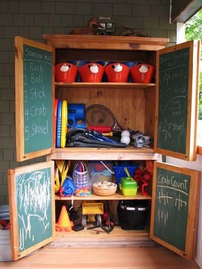outside toys 5 Family Friendly Ways to Re Purpose an Armoire