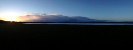 Sunset at Granton, firth of forth