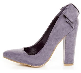 Shoe of the Day | C Label Kristy 6 Back-Bow Pointed Chunky Heels