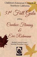 CLC Fall Gala:  Candace Fleming and Eric Rohmann Featured Speakers
