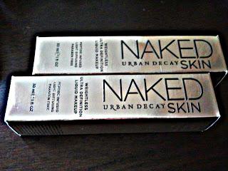 Urban Decay Naked Skin Foundation and More Red Lipstick