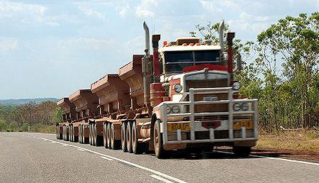 Huge Off-Highway Road Trains Huge Off-Highway Road Trains