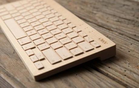 Orée Wireless Wooden Keyboard