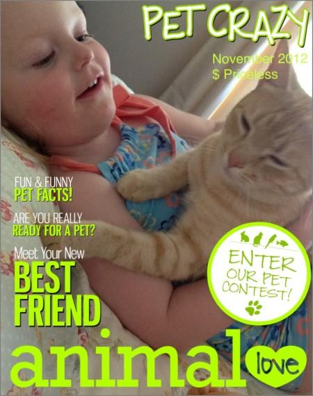 Wordless Wednesday … it’s the story of a girl and her cat