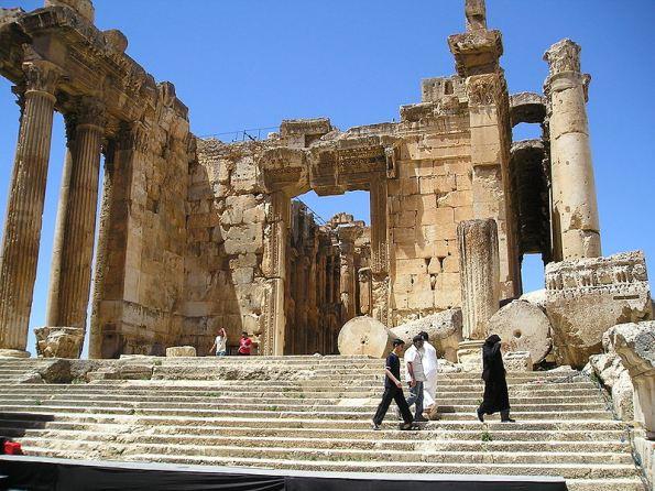 Baalbek, the Ancient Temple in Lebanon