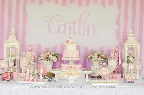 Beautiful Pink 1st Birthday Party by Celebrating Parties Beautiful Pink 1st Birthday Party by Celebrating Parties