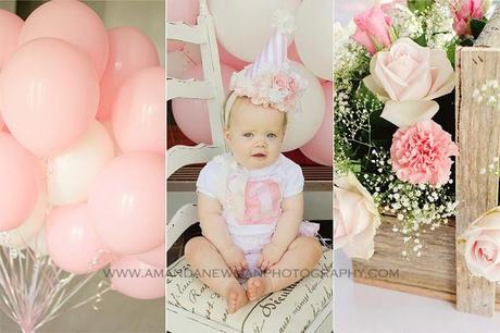 Beautiful Pink 1st Birthday Party by Celebrating Parties Beautiful Pink 1st Birthday Party by Celebrating Parties