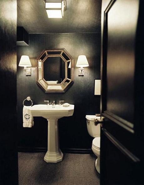 decor_small room color decor small room color14 Dark Colors in Small Spaces HomeSpirations