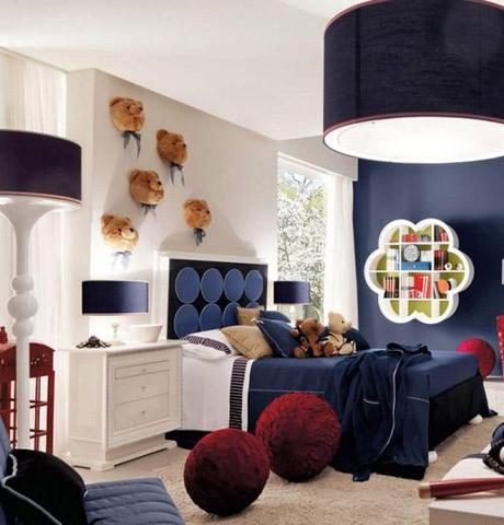 decor_small room color decor small room color9 Dark Colors in Small Spaces HomeSpirations