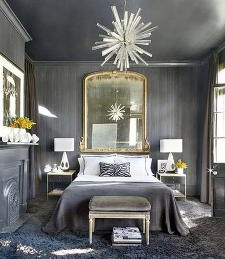 decor_small room color decor small room color6 Dark Colors in Small Spaces HomeSpirations