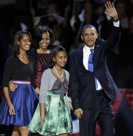 Golly, the Obama girls turned out real pretty.
(Where can I shop their look?)