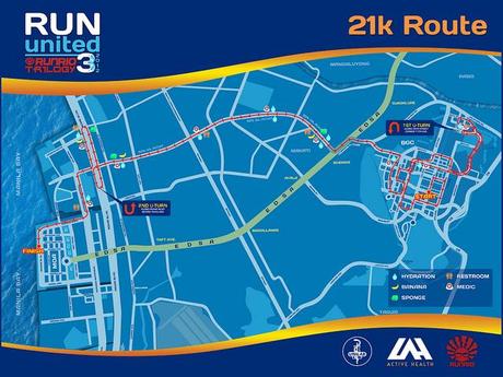 Run United 3 2012 FAQ RU3 ROUTE MAP 21k