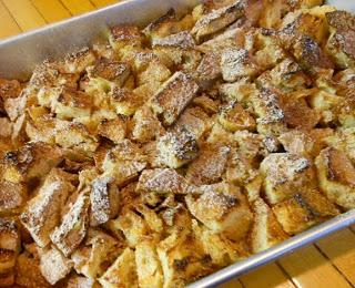Comforting Bread Pudding for Sandy