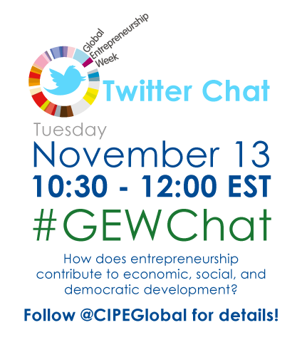 Join Us for a Global Entrepreneurship Twitter Chat