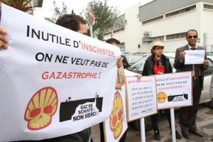 Tunisians Protest against Shale Gas Extraction