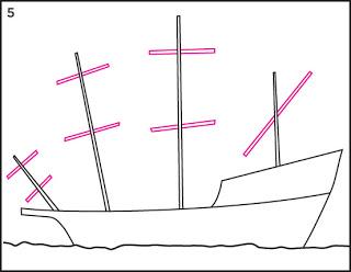 How To Draw the Mayflower