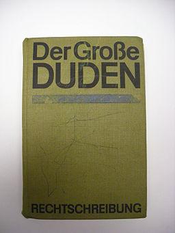 Learn languages. German dictionary (Der Große Duden)