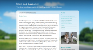 Indiana Blogs: Hope and Lavender Indiana Blogs: Hope and Lavender