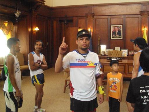 My first time at the Governor's Office. Race Report: Pangasinan Great Run Half Marathon 2012