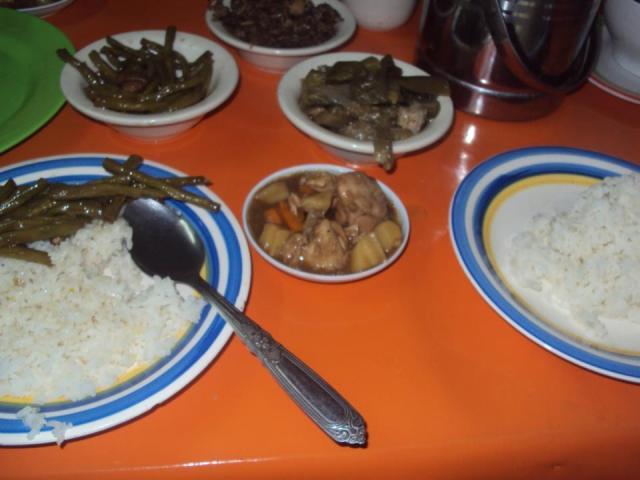 My dinner before the great run. Race Report: Pangasinan Great Run Half Marathon 2012
