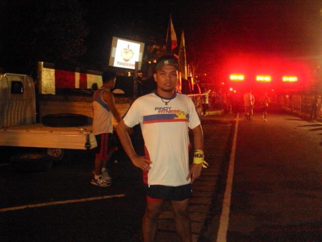 Me preparing for the race Race Report: Pangasinan Great Run Half Marathon 2012
