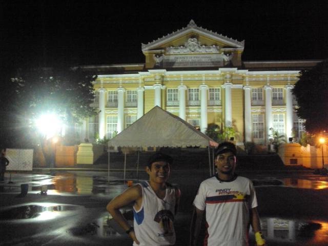 Me and Jessie Berdon (New running buddy) Race Report: Pangasinan Great Run Half Marathon 2012