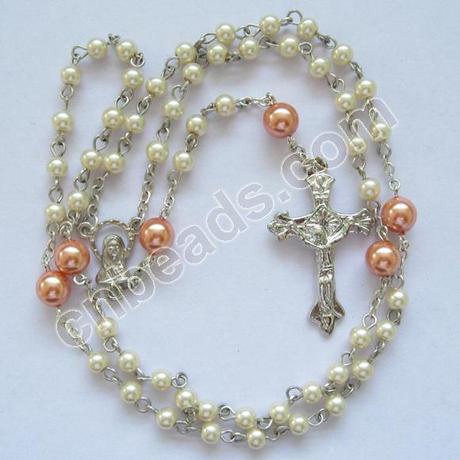 Make Holy Rosaries from China Beads