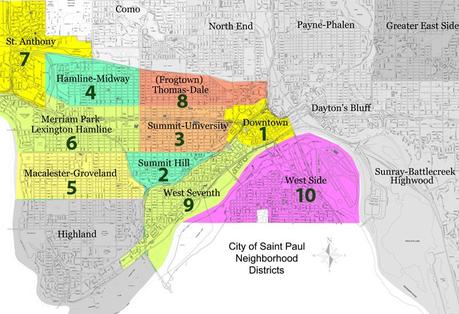 St paul neighborhoods - top 10